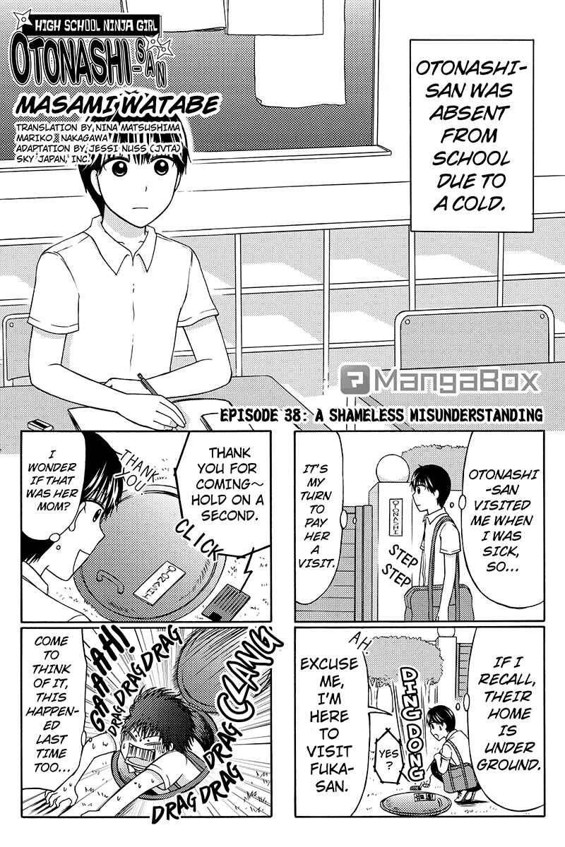 Page 1 Chapter 38 Kunoichi Joshikousei Otonashi-san