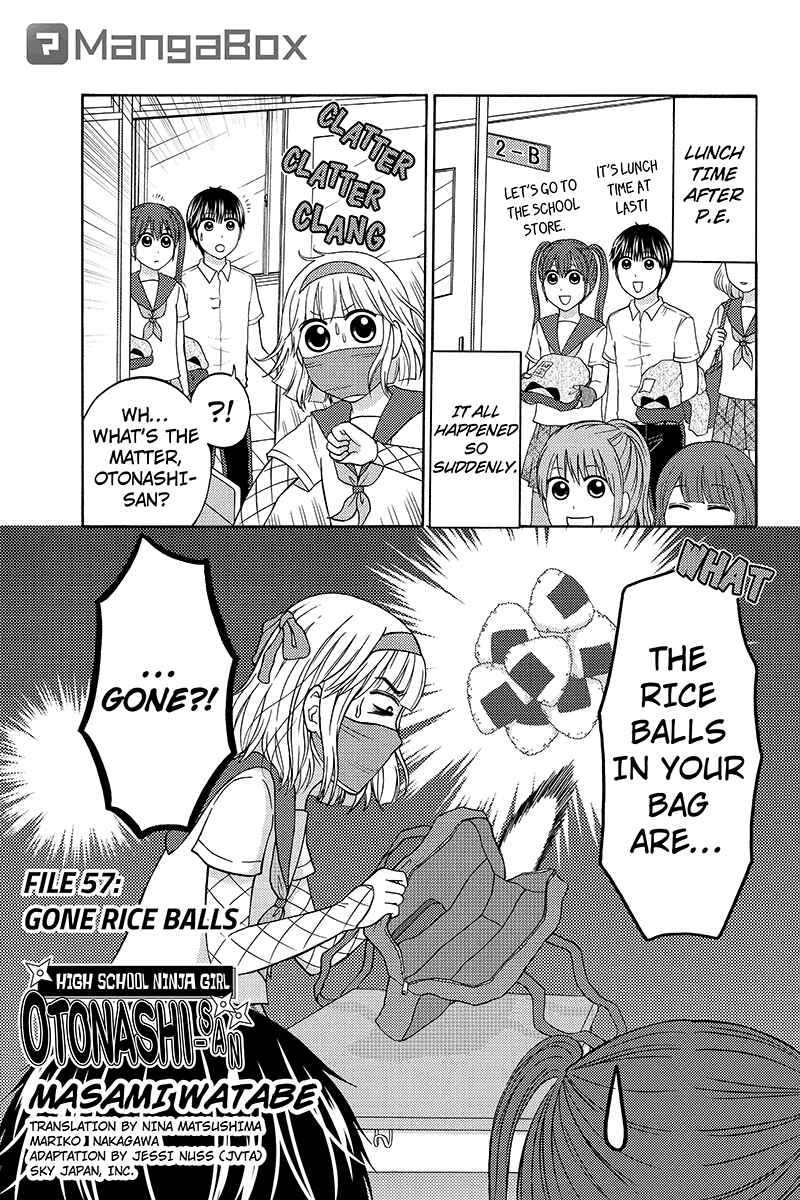 Page 1 Chapter 57 Kunoichi Joshikousei Otonashi-san