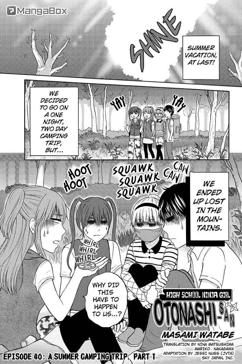 Page 1 Chapter 40 Kunoichi Joshikousei Otonashi-san