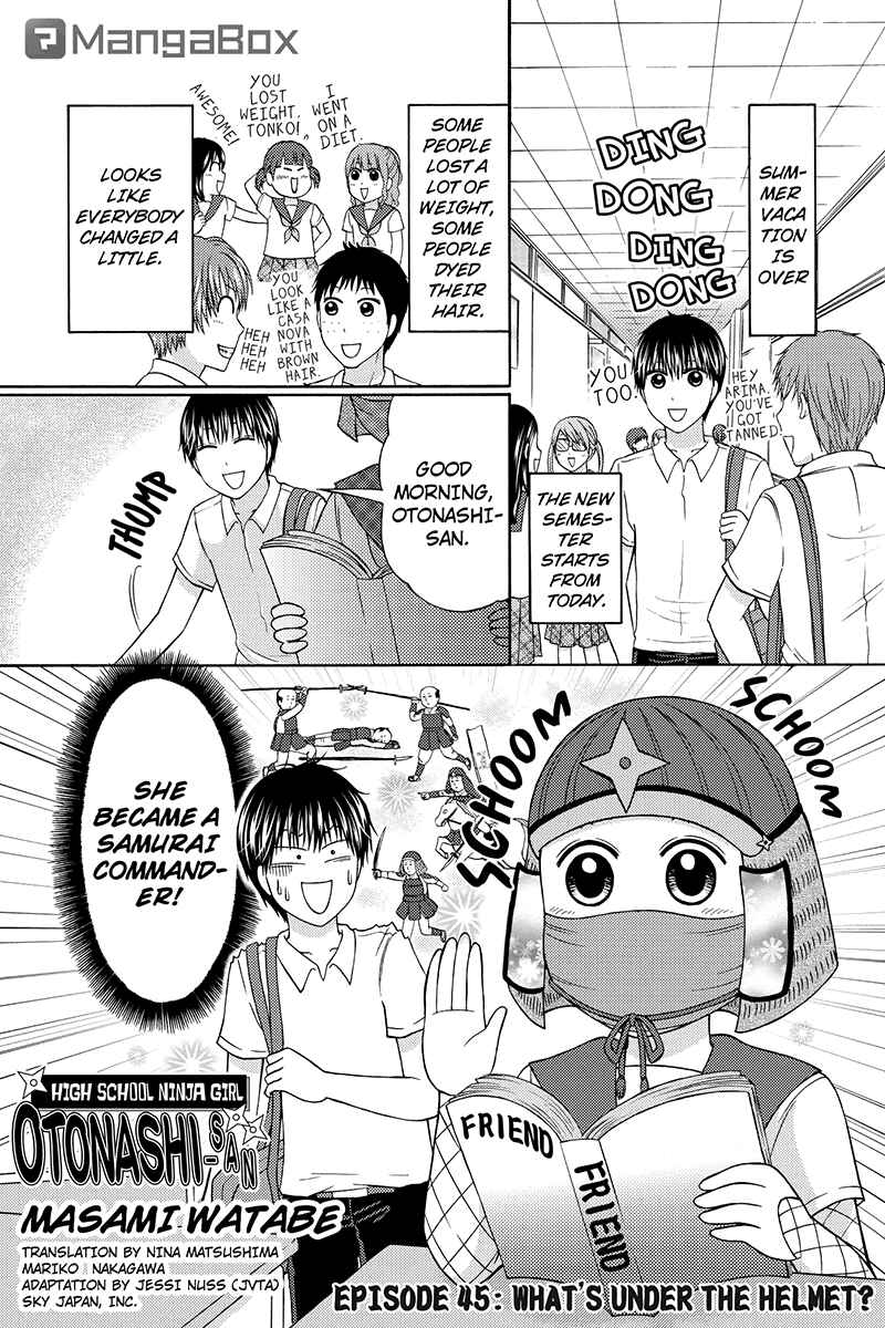 Page 1 Chapter 45 Kunoichi Joshikousei Otonashi-san