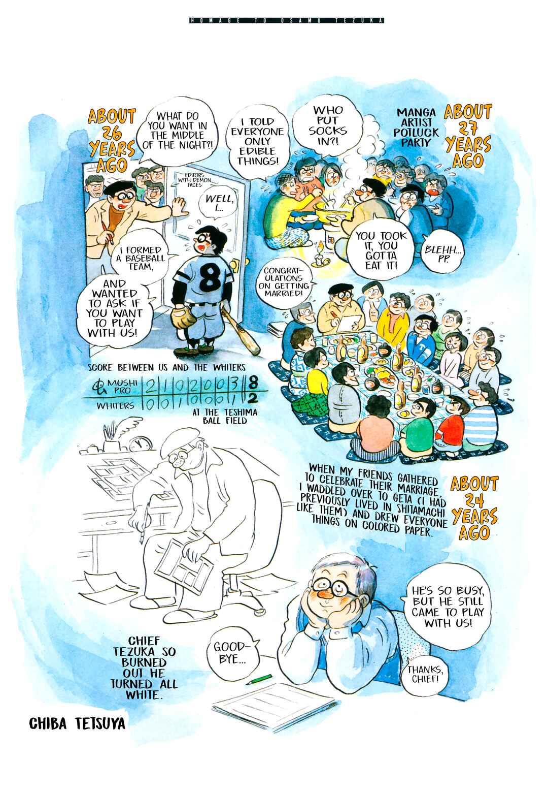 Page 1 Chapter 3 Homage to Osamu Tezuka
