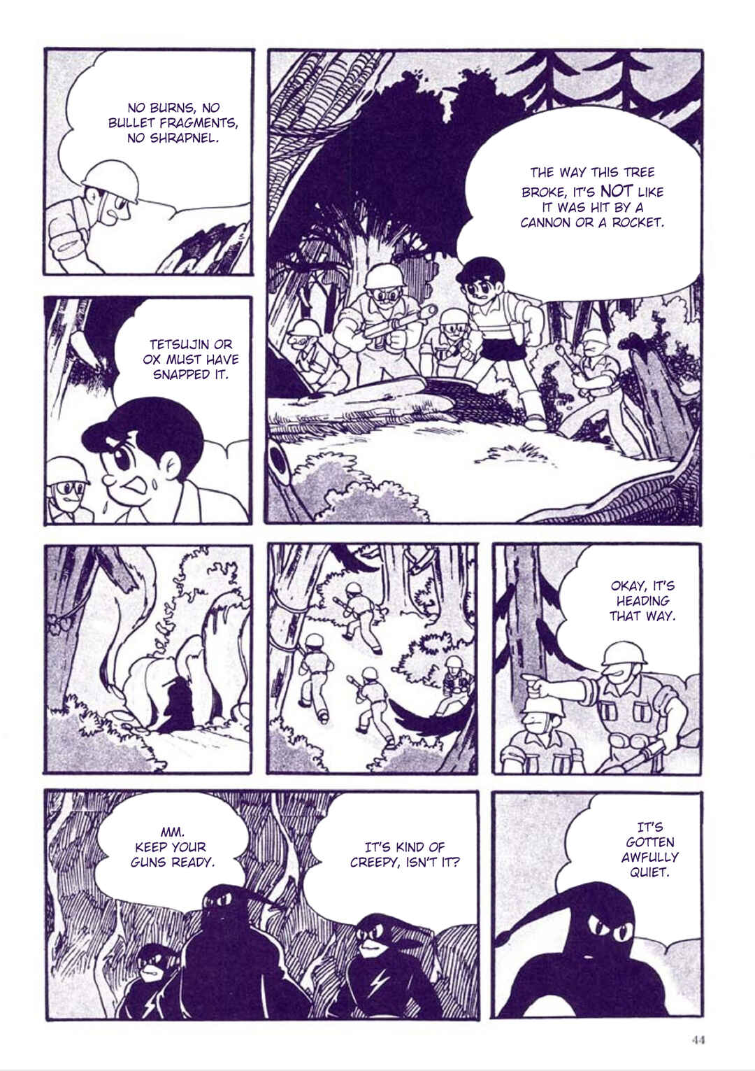 Page 44 Chapter 1 Tetsujin No. 28 Kappa Comics Full Color Version