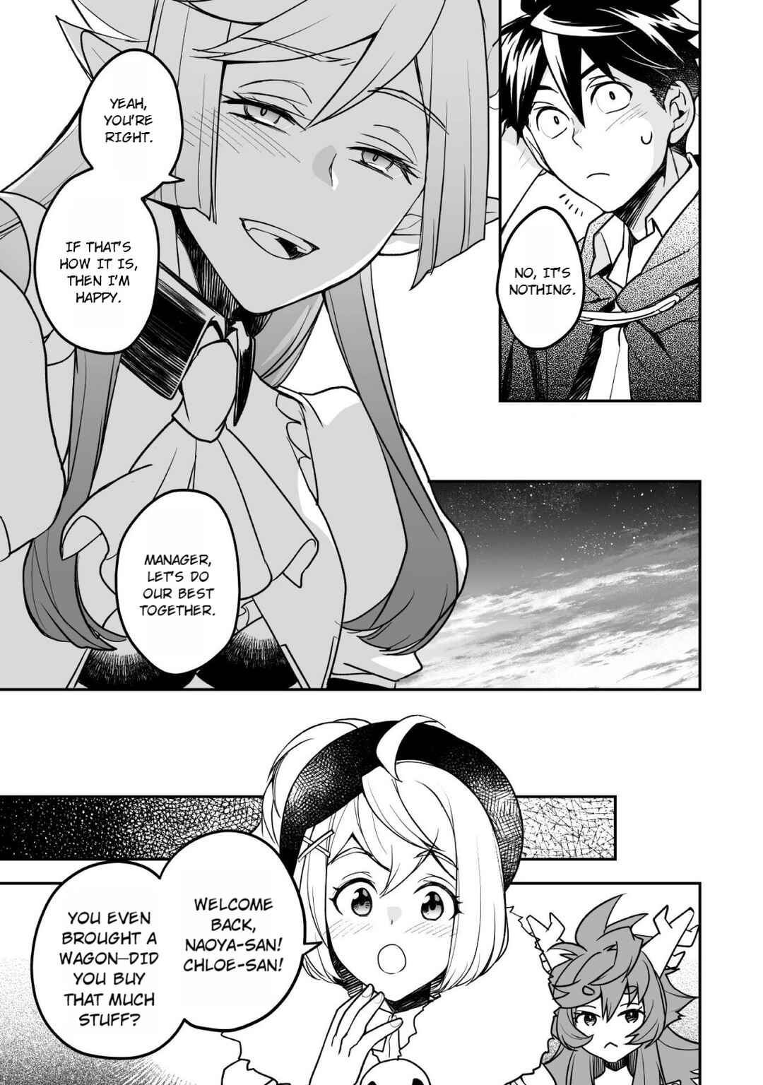 Page 14 Chapter 7 AWEON Mall Isekai, Grand Opening Today! THE COMIC