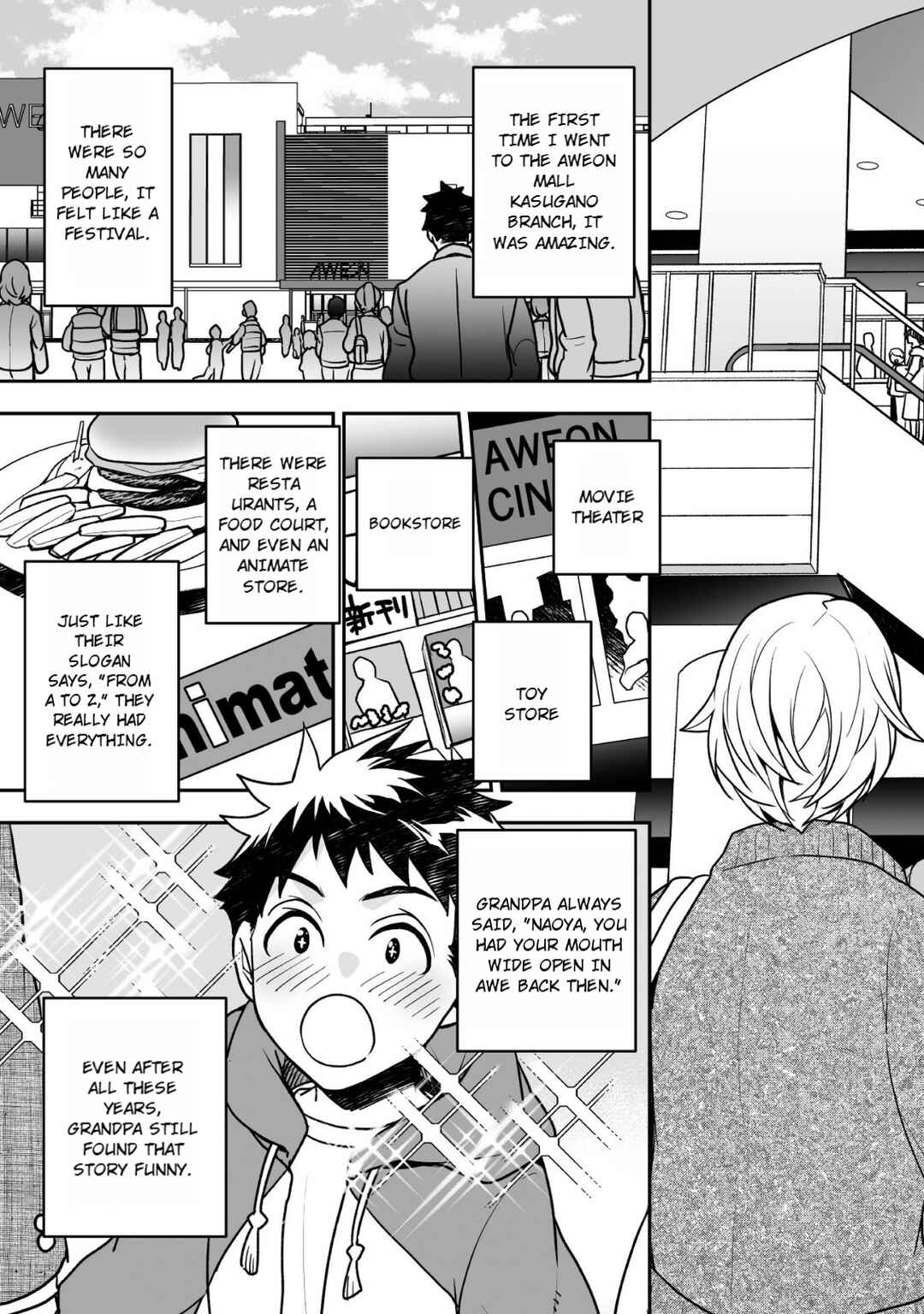 Page 30 Chapter 7 AWEON Mall Isekai, Grand Opening Today! THE COMIC