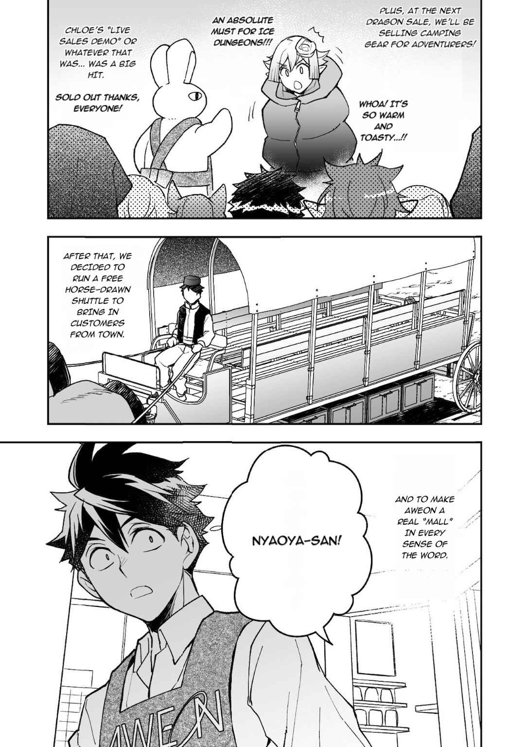 Page 22 Chapter 23 AWEON Mall Isekai, Grand Opening Today! THE COMIC