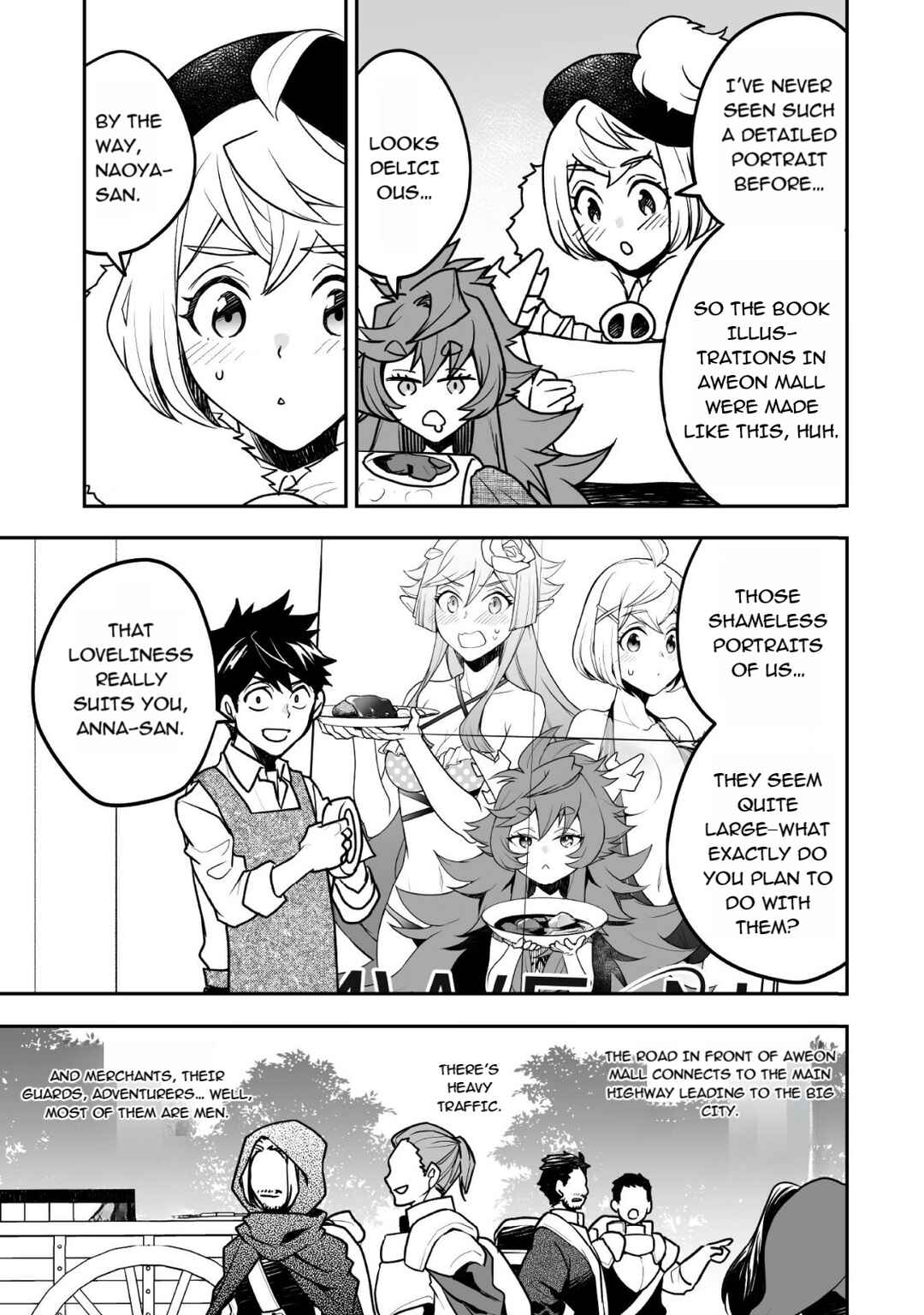 Page 13 Chapter 10 AWEON Mall Isekai, Grand Opening Today! THE COMIC
