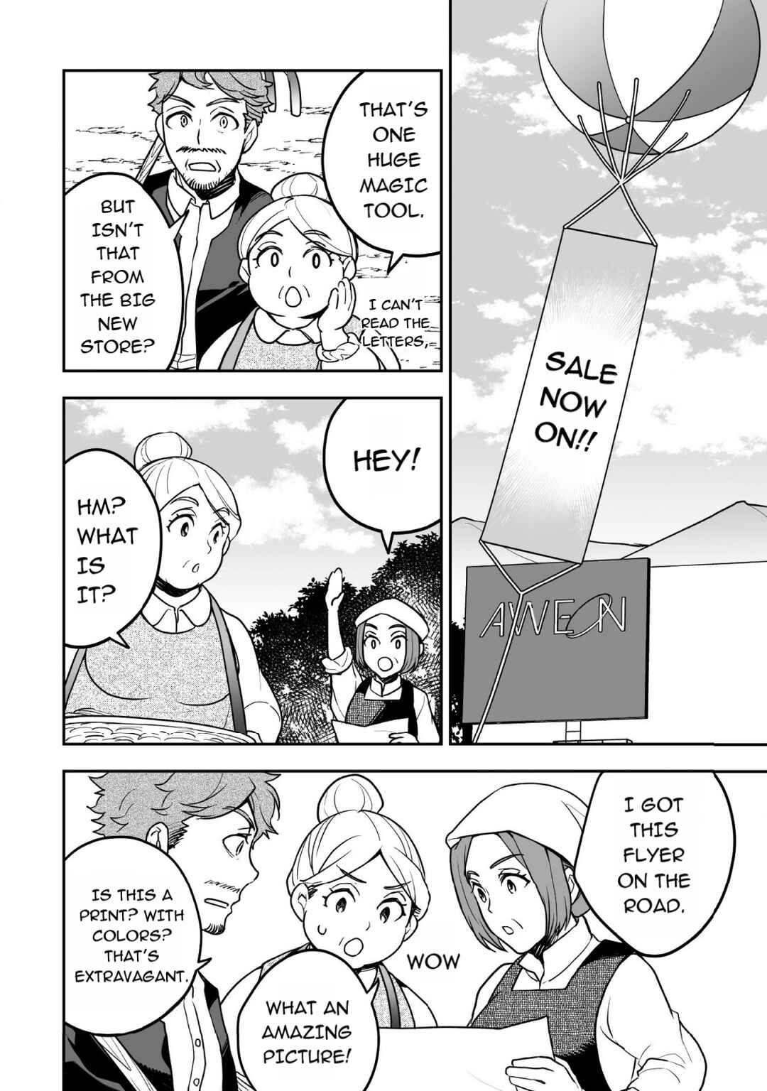 Page 18 Chapter 10 AWEON Mall Isekai, Grand Opening Today! THE COMIC