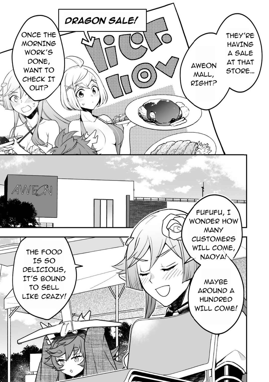 Page 19 Chapter 10 AWEON Mall Isekai, Grand Opening Today! THE COMIC