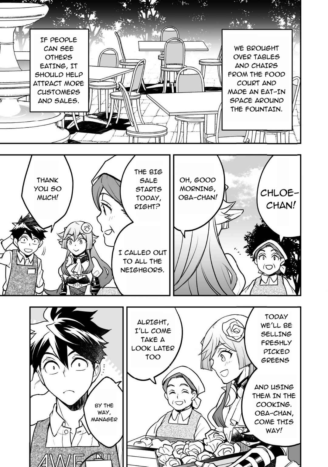 Page 21 Chapter 10 AWEON Mall Isekai, Grand Opening Today! THE COMIC