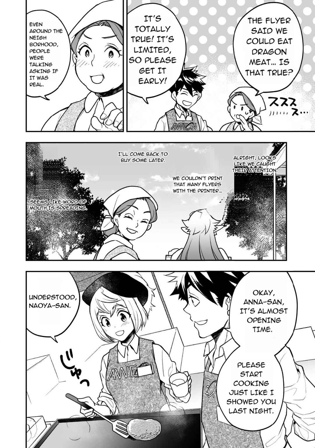 Page 22 Chapter 10 AWEON Mall Isekai, Grand Opening Today! THE COMIC