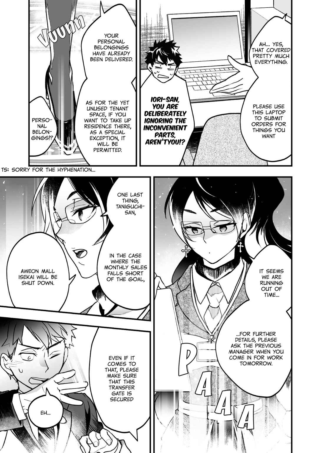 Page 22 Chapter 1 AWEON Mall Isekai, Grand Opening Today! THE COMIC