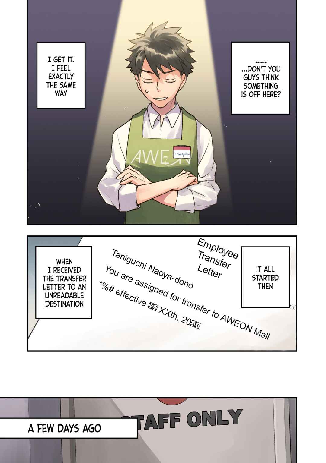 Page 4 Chapter 1 AWEON Mall Isekai, Grand Opening Today! THE COMIC