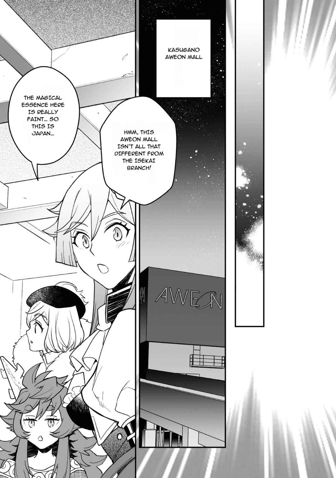 Page 29 Chapter 24 AWEON Mall Isekai, Grand Opening Today! THE COMIC