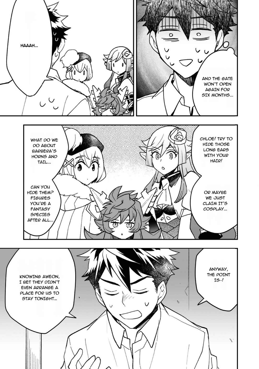 Page 31 Chapter 24 AWEON Mall Isekai, Grand Opening Today! THE COMIC