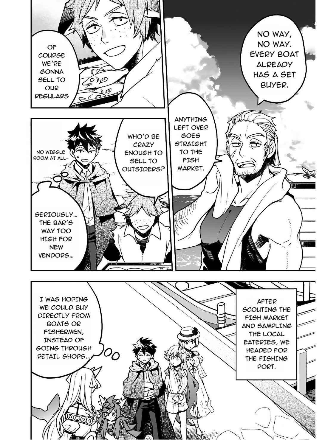 Page 3 Chapter 14 AWEON Mall Isekai, Grand Opening Today! THE COMIC
