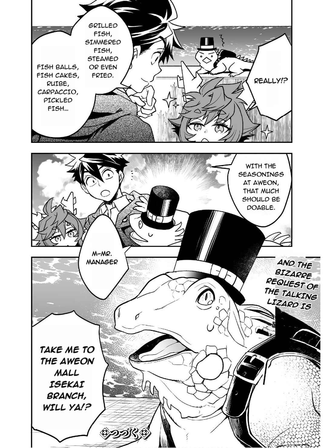 Page 33 Chapter 14 AWEON Mall Isekai, Grand Opening Today! THE COMIC