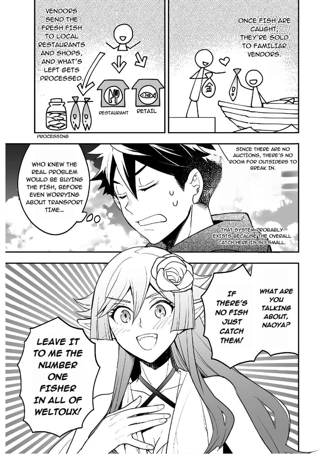 Page 4 Chapter 14 AWEON Mall Isekai, Grand Opening Today! THE COMIC