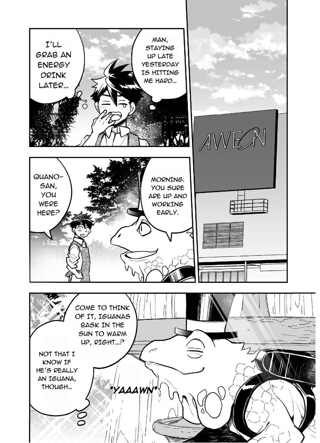 Page 11 Chapter 15 AWEON Mall Isekai, Grand Opening Today! THE COMIC