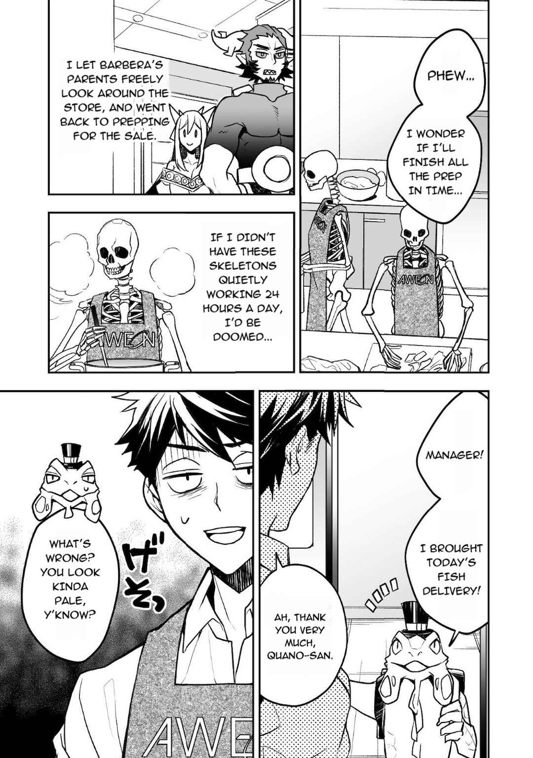 Page 13 Chapter 18 AWEON Mall Isekai, Grand Opening Today! THE COMIC