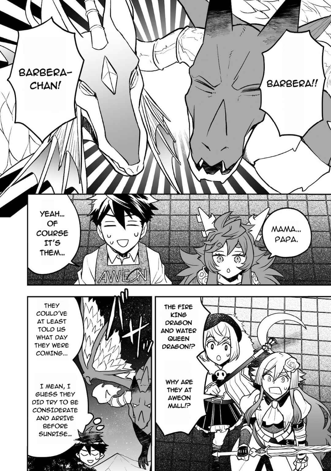 Page 6 Chapter 18 AWEON Mall Isekai, Grand Opening Today! THE COMIC