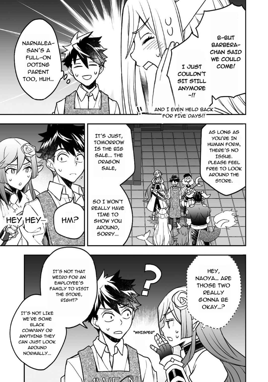 Page 9 Chapter 18 AWEON Mall Isekai, Grand Opening Today! THE COMIC