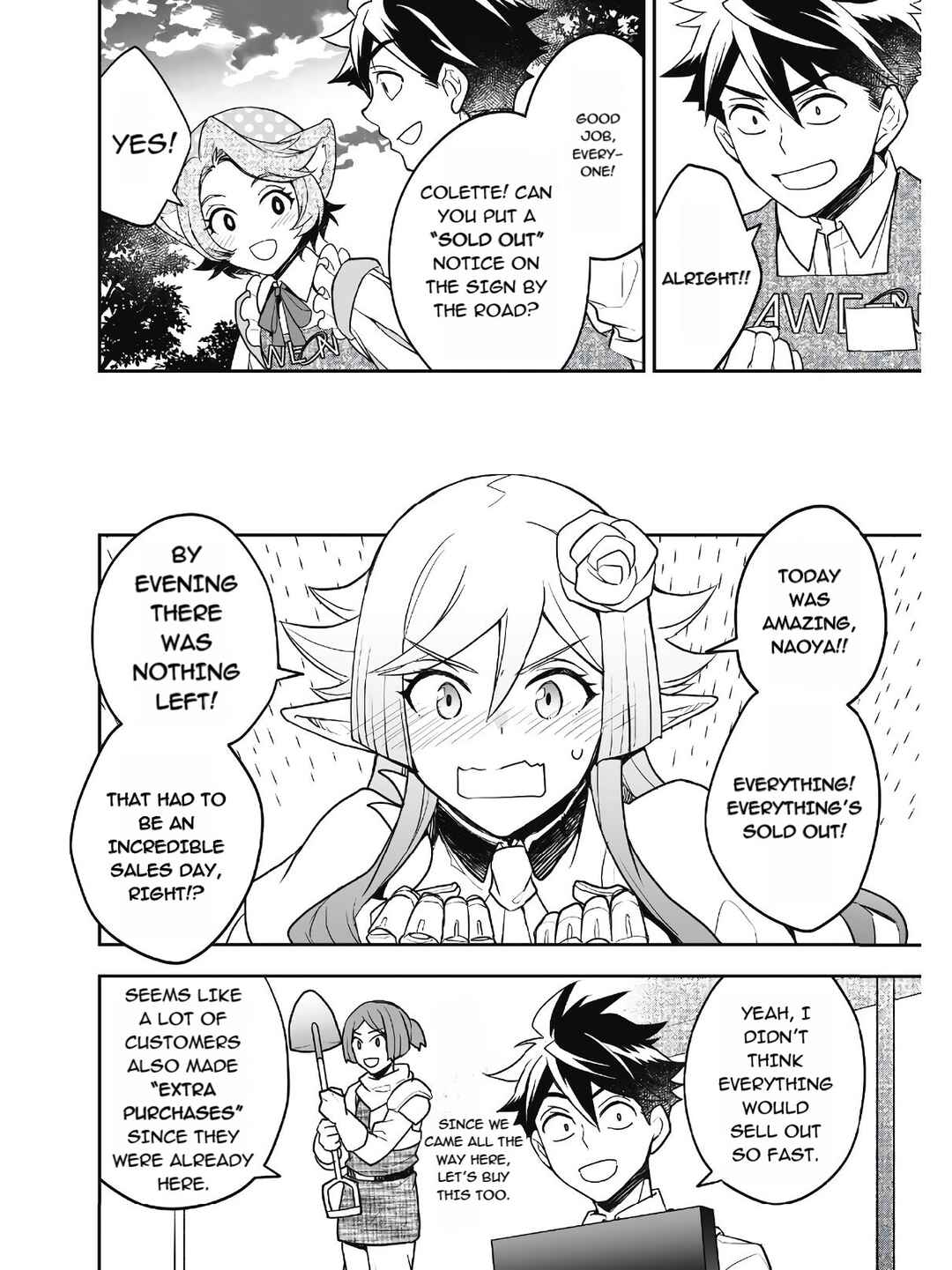 Page 13 Chapter 12 AWEON Mall Isekai, Grand Opening Today! THE COMIC