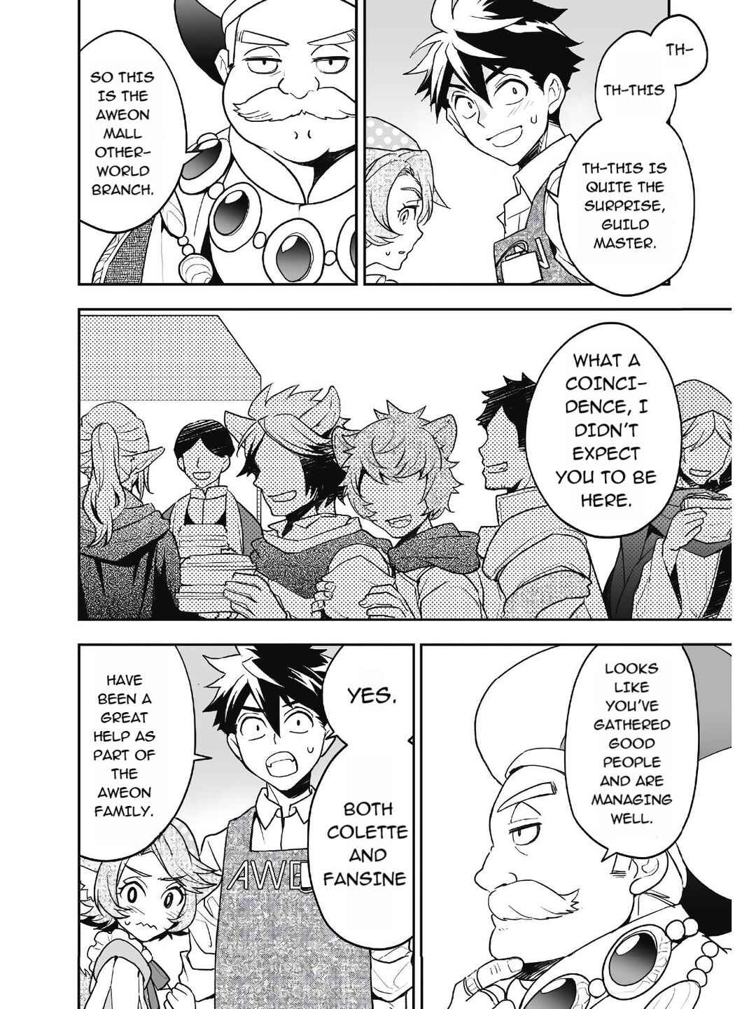 Page 7 Chapter 12 AWEON Mall Isekai, Grand Opening Today! THE COMIC