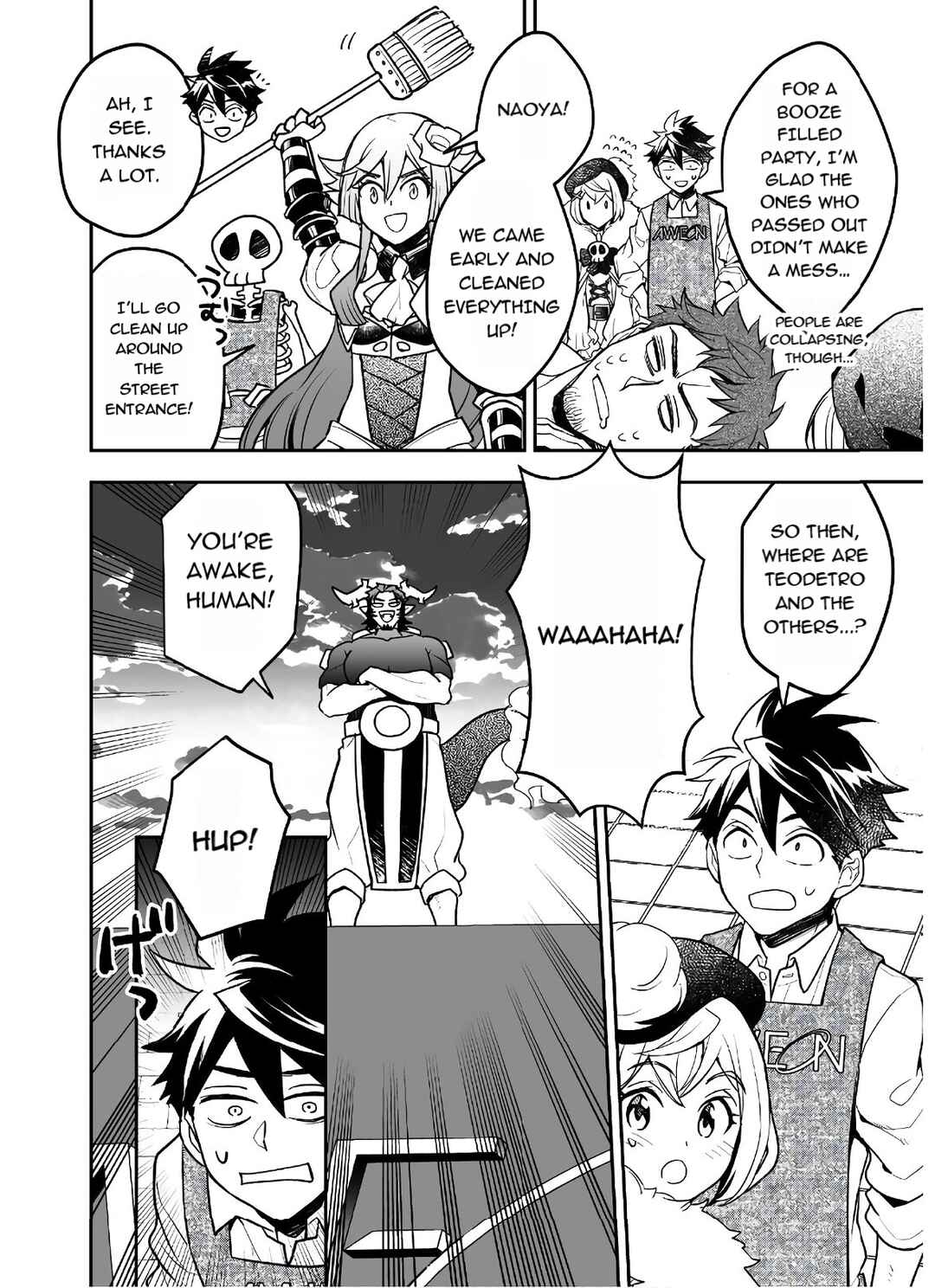 Page 4 Chapter 19 AWEON Mall Isekai, Grand Opening Today! THE COMIC