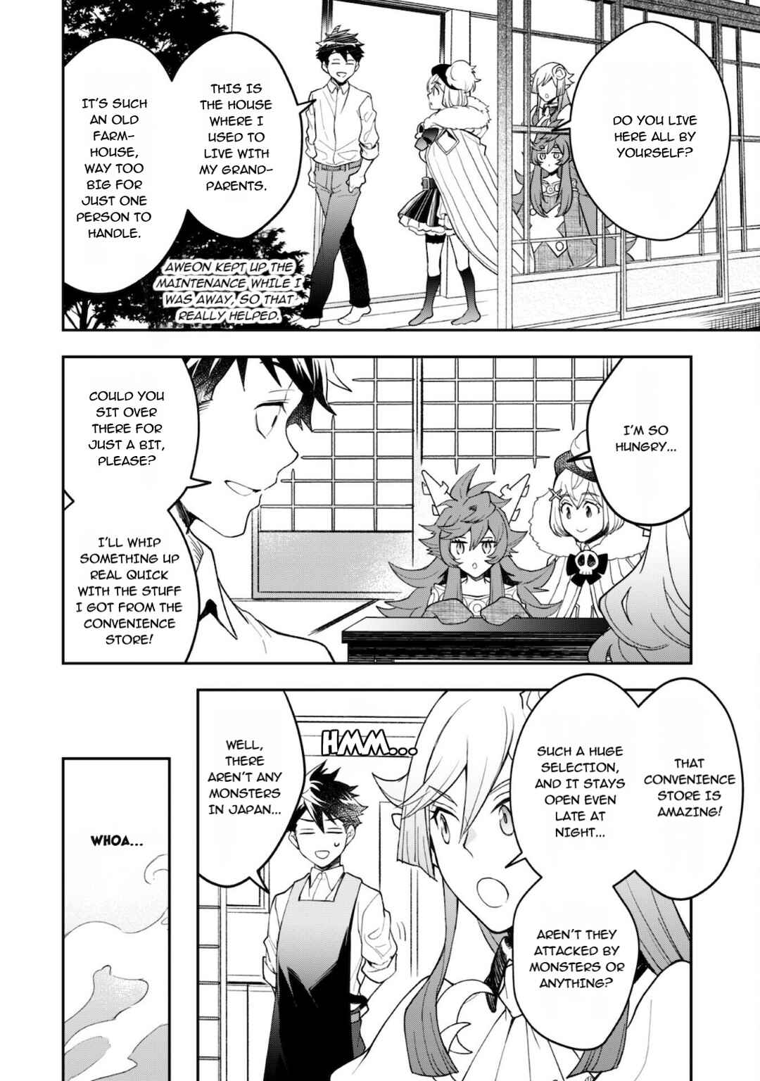 Page 3 Chapter 24.5 AWEON Mall Isekai, Grand Opening Today! THE COMIC