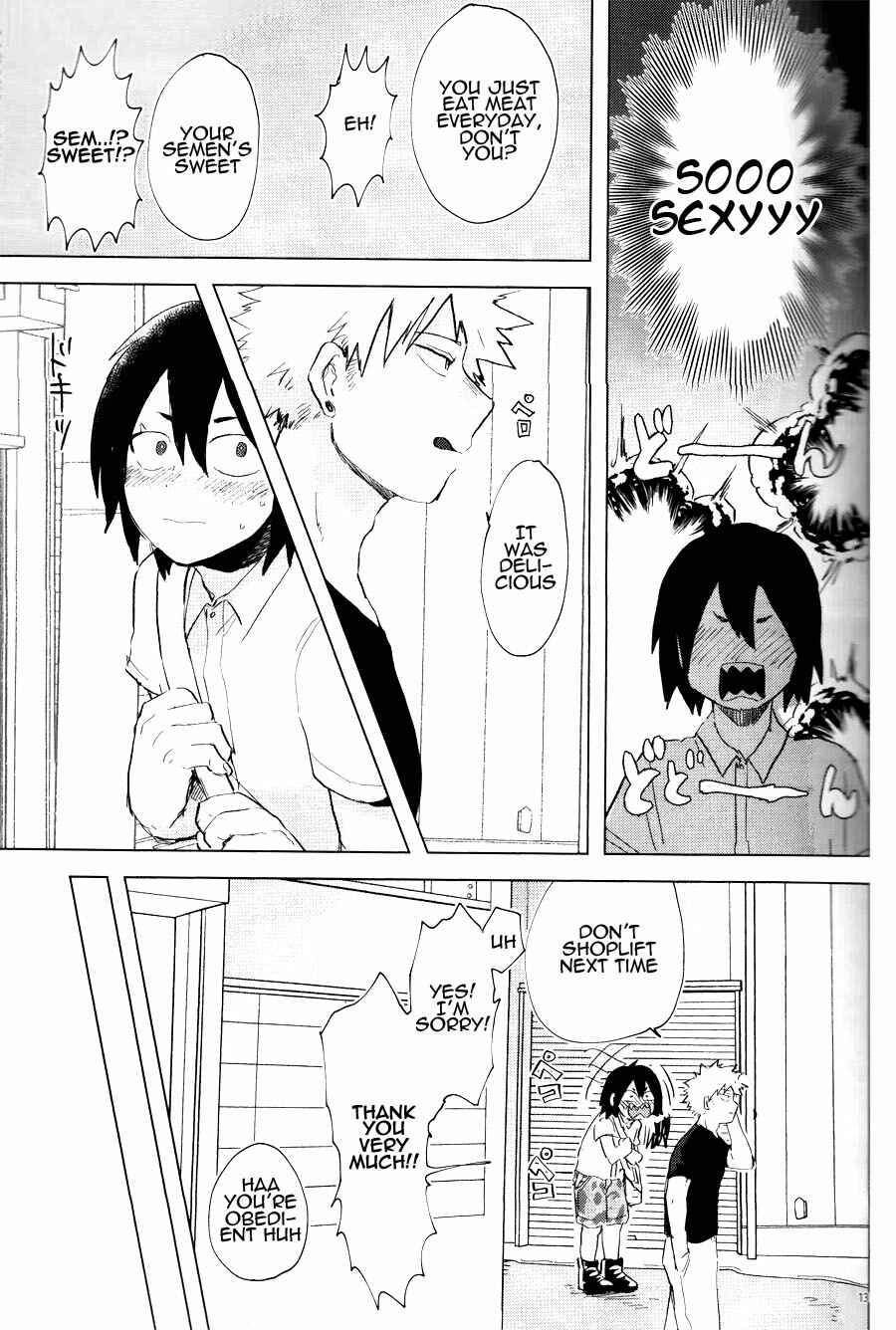 Page 12 Chapter Unknown_5fca Boku no Hero Academia - Dame desu! Bakugou-san!! (Doujinshi)