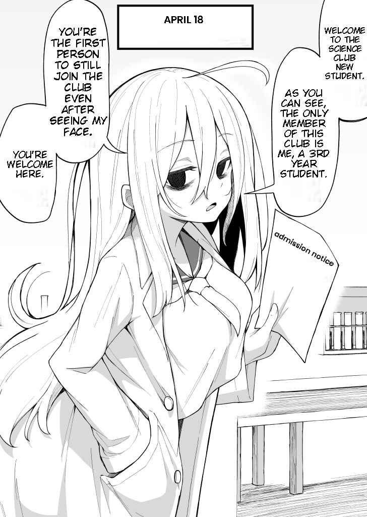 Page 1 Chapter 1 Hanashi ga Susumu Goto ni Me no Kuma ga Kieteiku Onnanoko