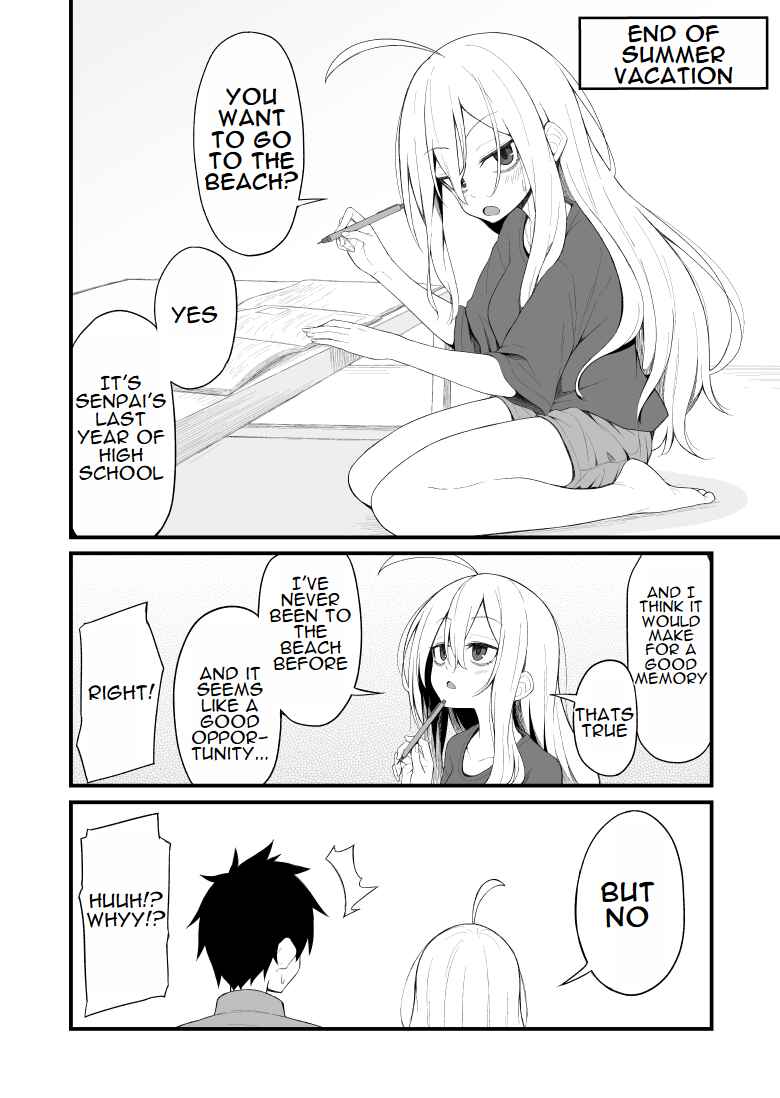 Page 1 Chapter 13 Hanashi ga Susumu Goto ni Me no Kuma ga Kieteiku Onnanoko