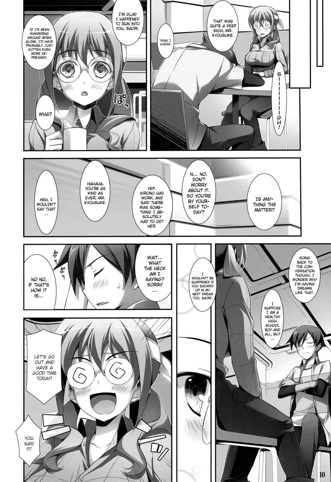Page 8 Chapter Unknown_1394 Ore no Imouto ga Konna ni Kawaii Wake ga Nai - Ore to Saori no XXX (Doujinshi)