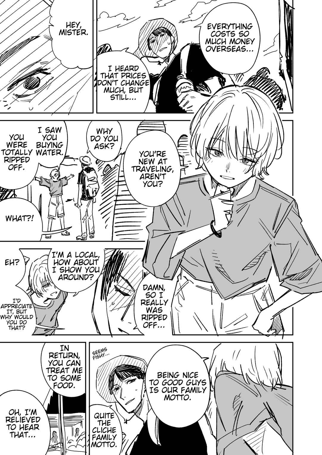 Page 1 Chapter Unknown_95a6 A Story About a Girl and a Good Guy Who Met While Traveling