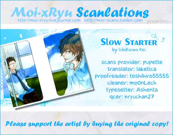 Page 2 Chapter 3 Slow Starter