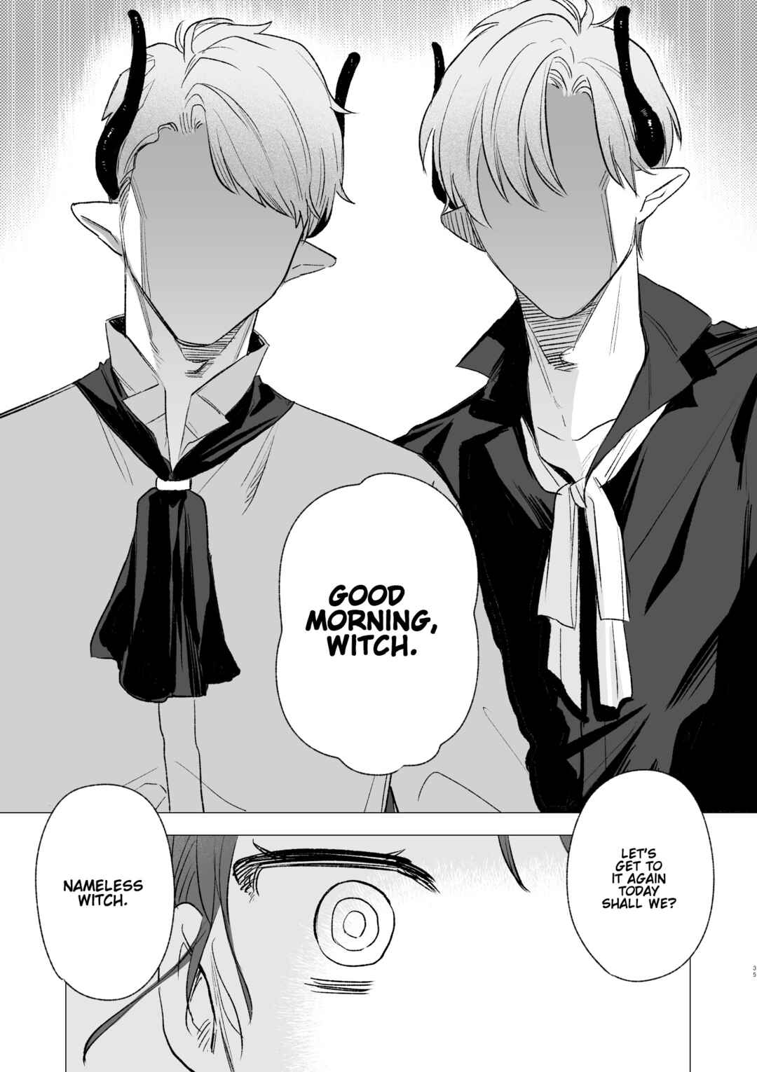 Page 35 Chapter Unknown_c850 dog eat dog era ~Ryuujinzoku Dorei no Futago to Saimin Koubi~