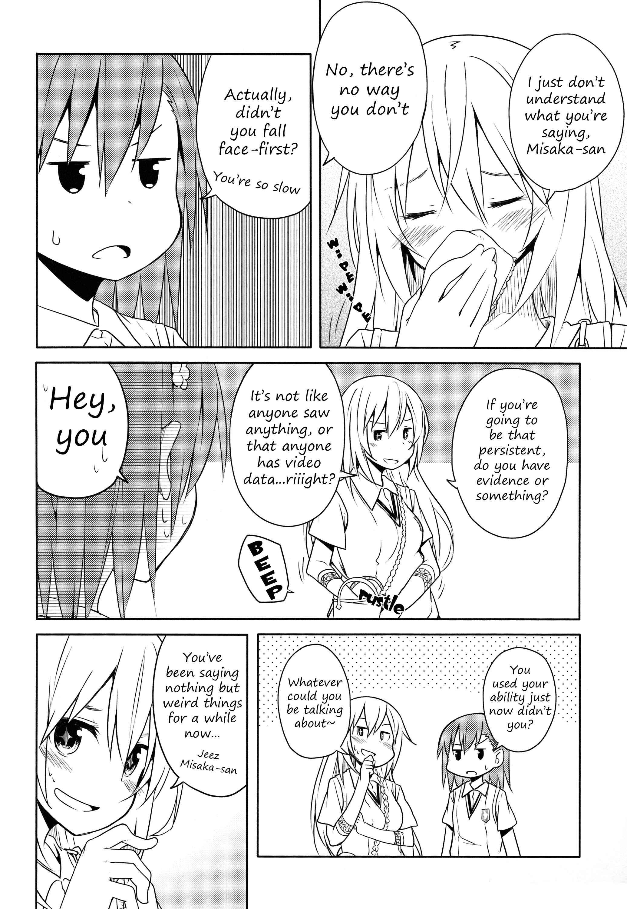 Page 5 Chapter 1 Toaru Kagaku no Railgun - Misa x Misa (Doujinshi)