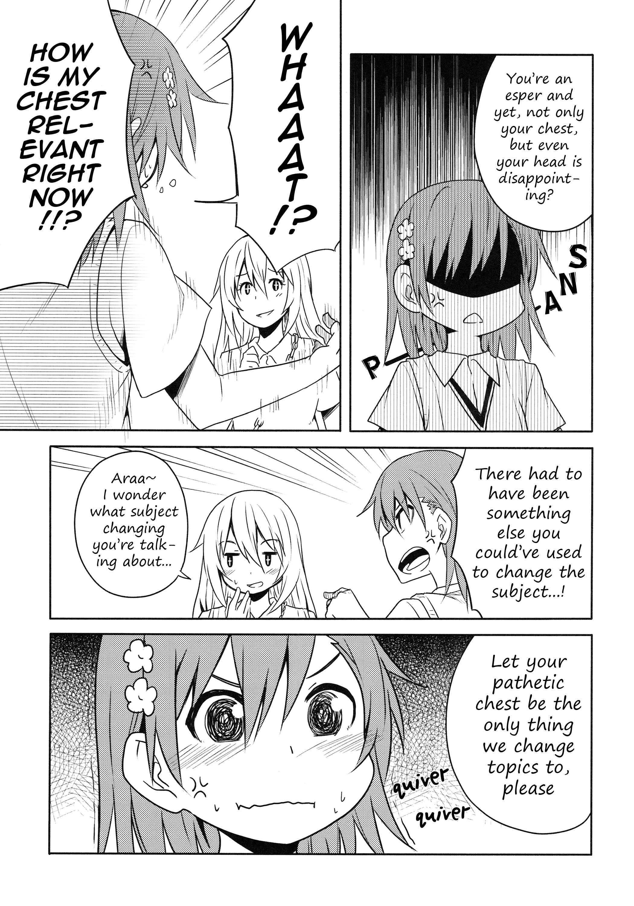 Page 6 Chapter 1 Toaru Kagaku no Railgun - Misa x Misa (Doujinshi)