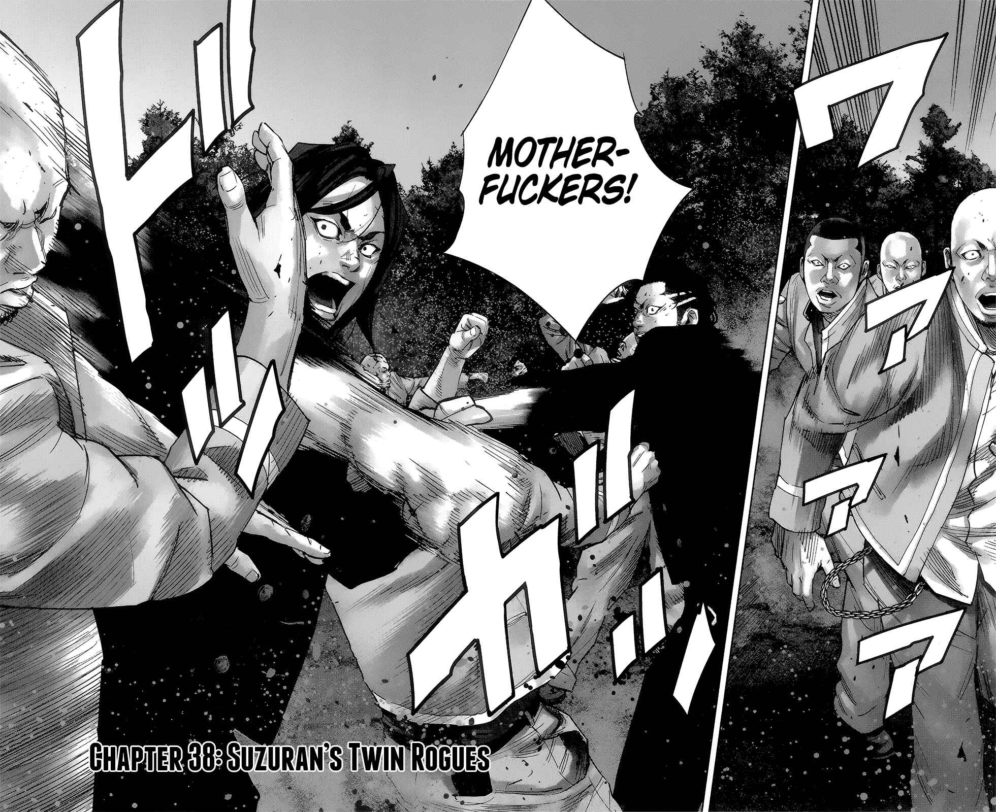 Page 3 Chapter 38 Crows ZERO II - Suzuran x Housen