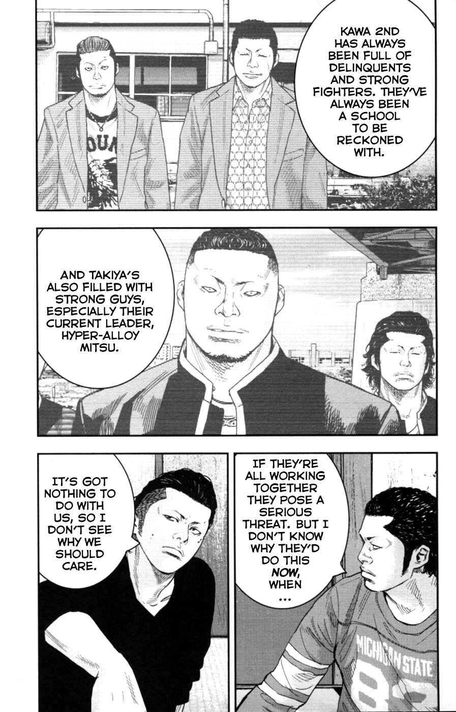 Page 21 Chapter 9 Crows ZERO II - Suzuran x Housen