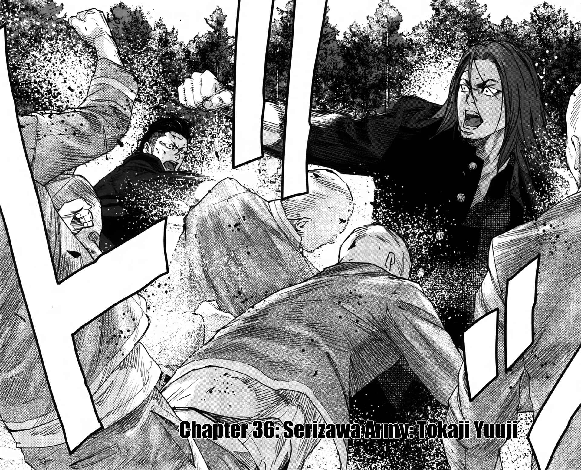 Page 3 Chapter 36 Crows ZERO II - Suzuran x Housen