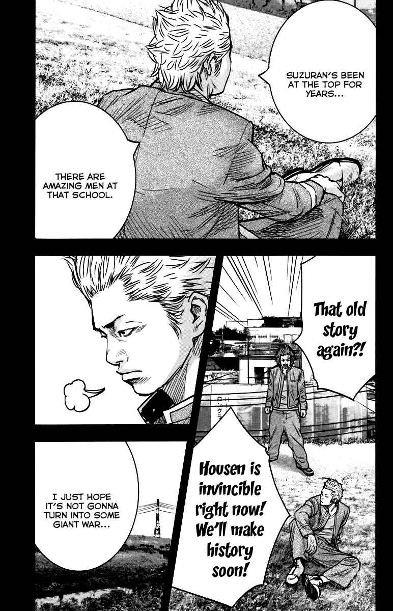 Page 35 Chapter 6 Crows ZERO II - Suzuran x Housen
