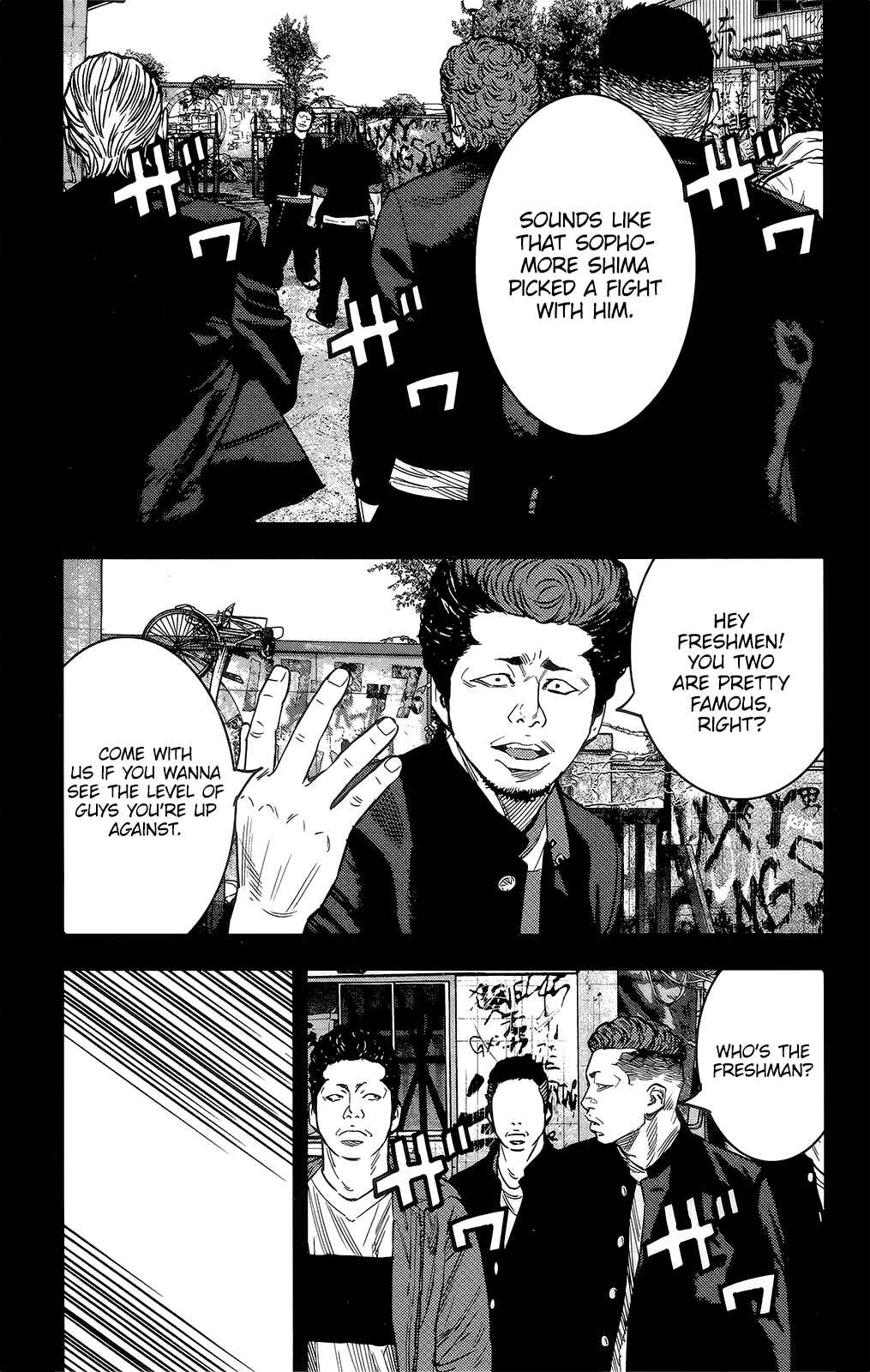 Page 8 Chapter 40 Crows ZERO II - Suzuran x Housen