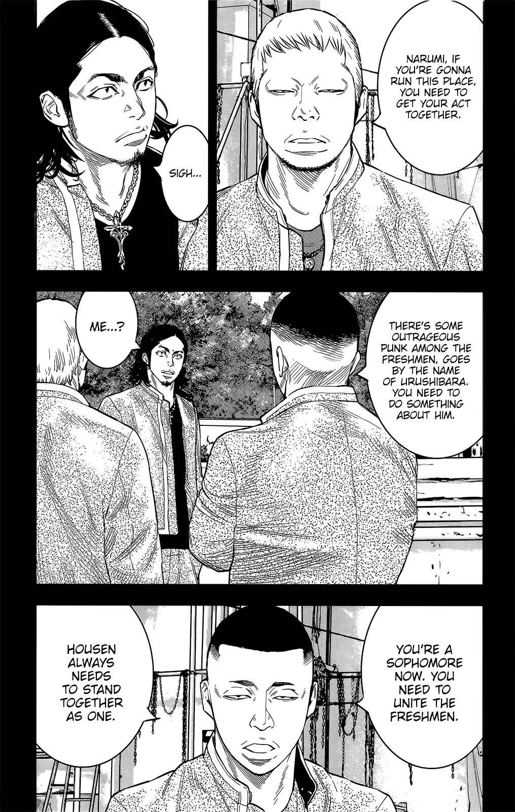 Page 12 Chapter 45 Crows ZERO II - Suzuran x Housen
