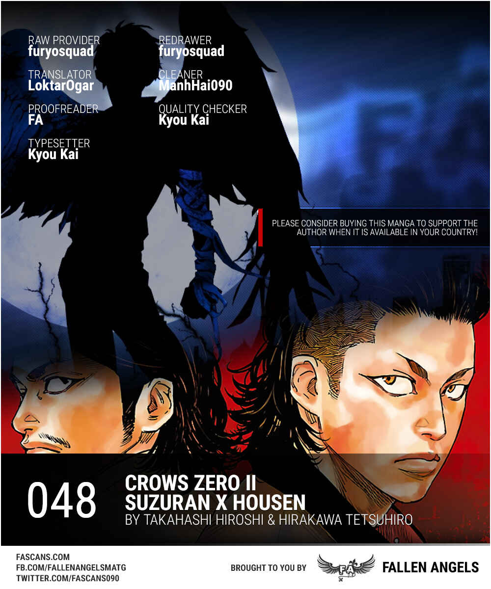 Page 1 Chapter 48 Crows ZERO II - Suzuran x Housen