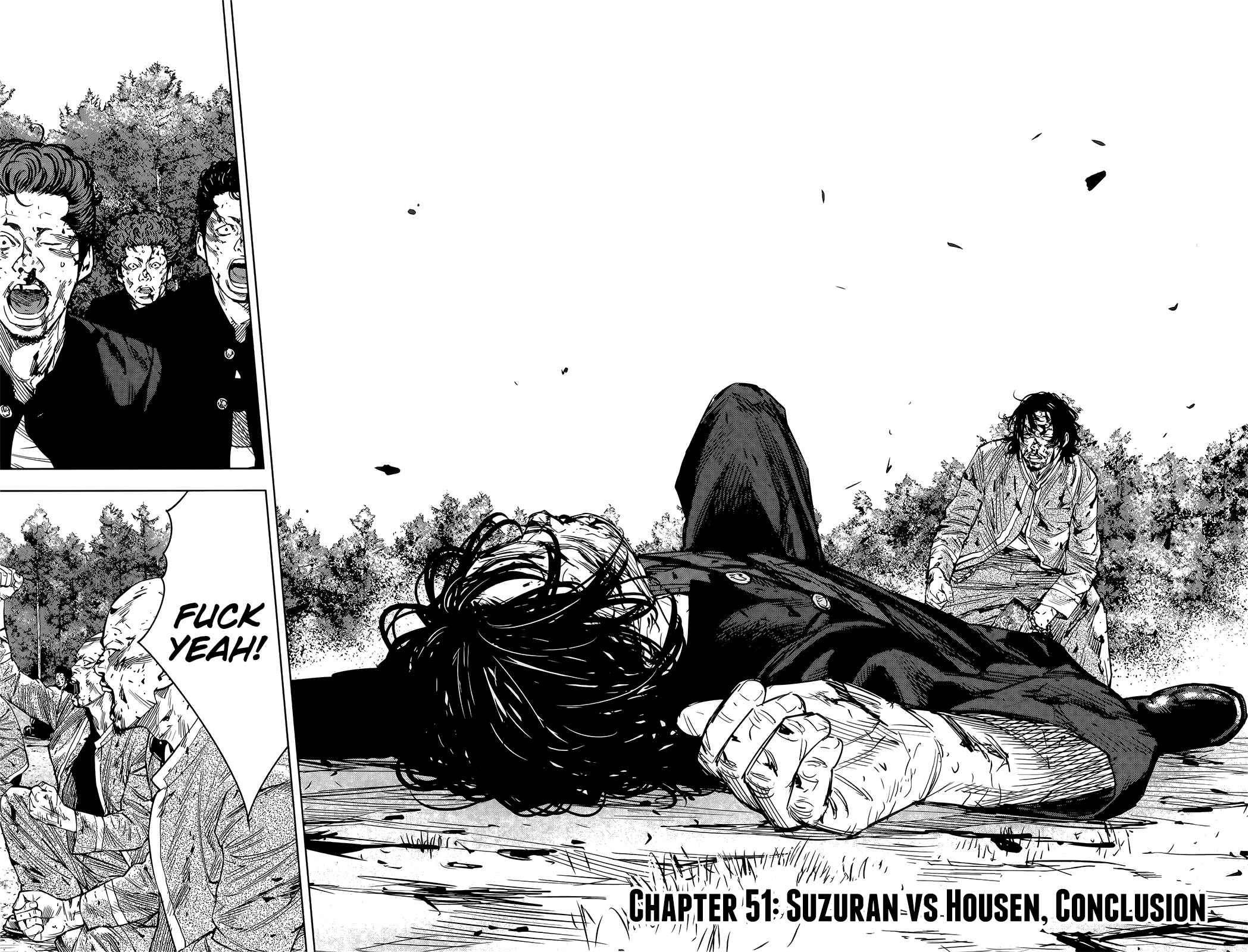Page 3 Chapter 51 Crows ZERO II - Suzuran x Housen