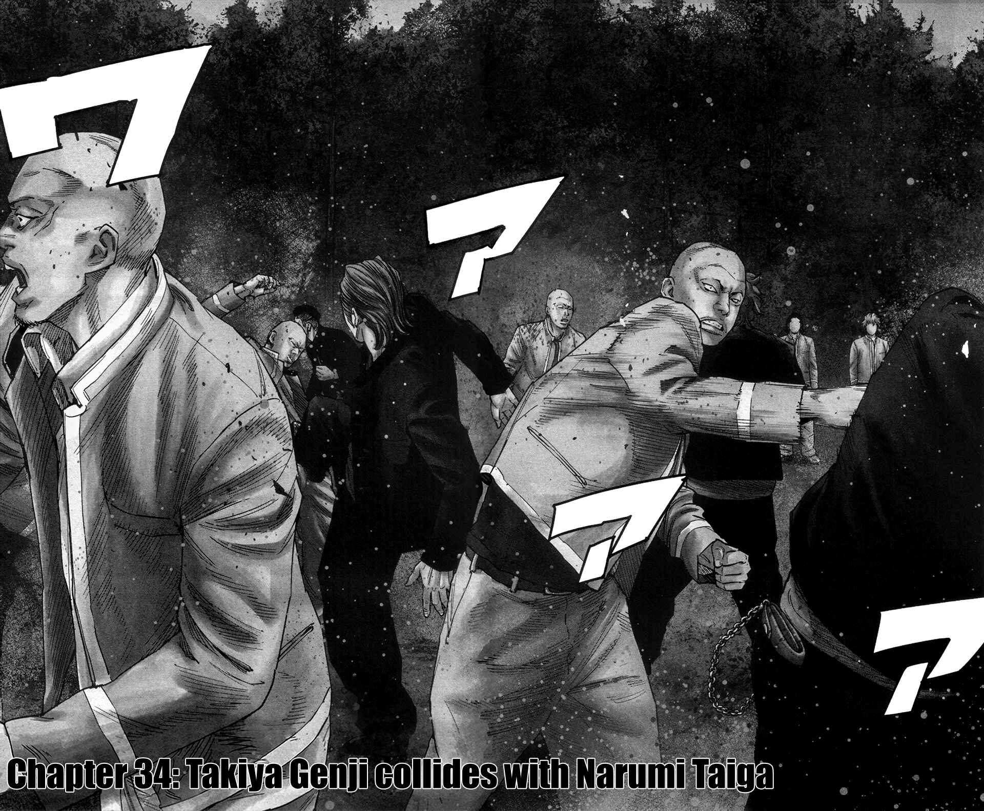 Page 3 Chapter 34 Crows ZERO II - Suzuran x Housen
