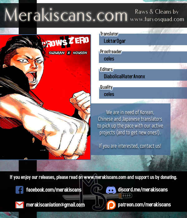 Page 1 Chapter 27 Crows ZERO II - Suzuran x Housen