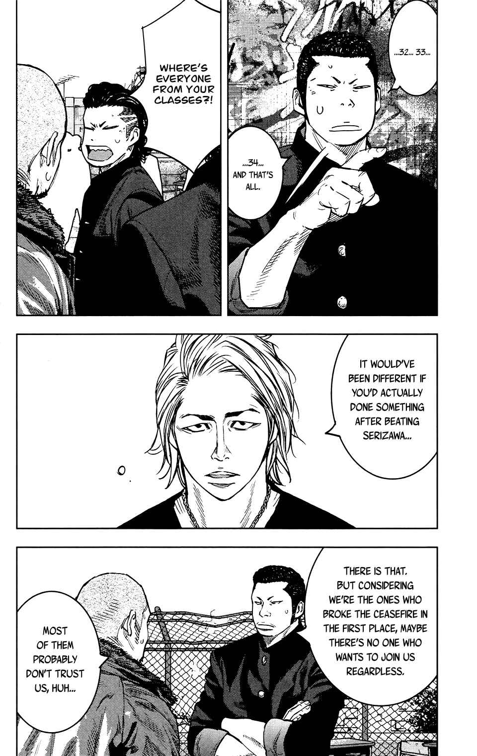 Page 4 Chapter 27 Crows ZERO II - Suzuran x Housen