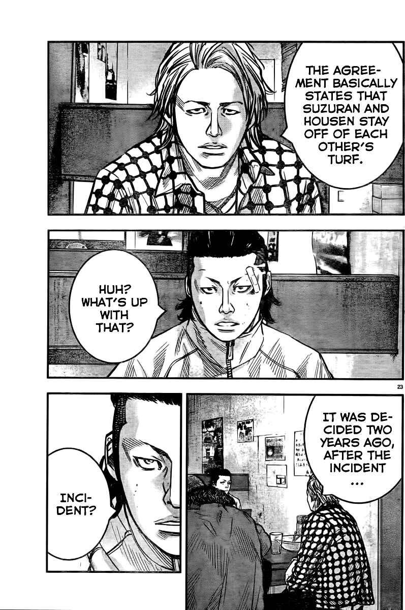 Page 25 Chapter 2 Crows ZERO II - Suzuran x Housen